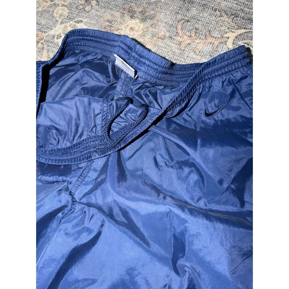 Vintage Y2K Nike Athletic Wind Pants Jogger Blue